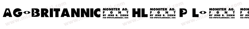 AG-Britannic_HL_P L字体转换